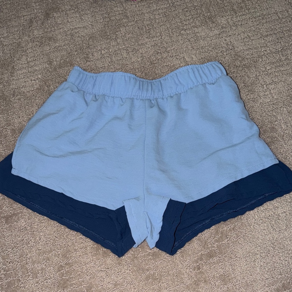 Women's AS Revival Blue and Navy Shorts